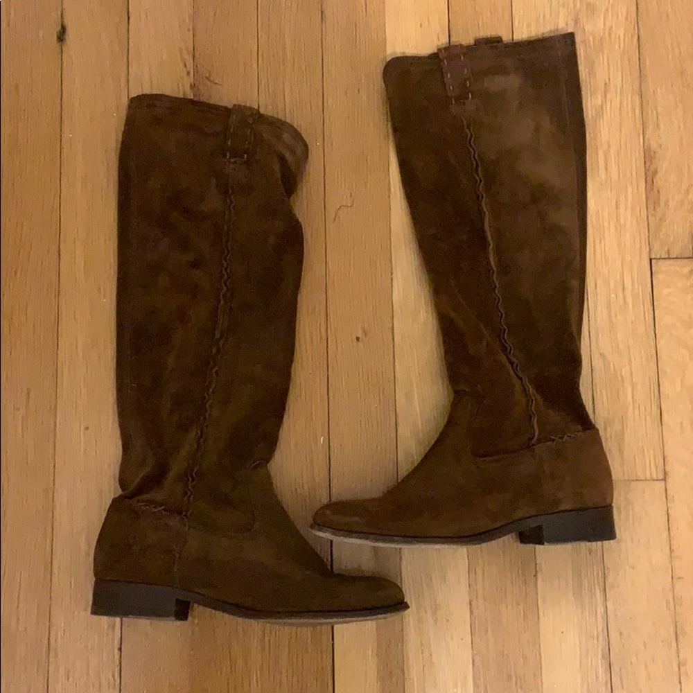 Frye suede boots